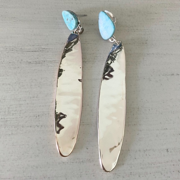 RLM Soho Jewelry - 📦 RLM Soho 🌸 silver turquoise drop earrings
